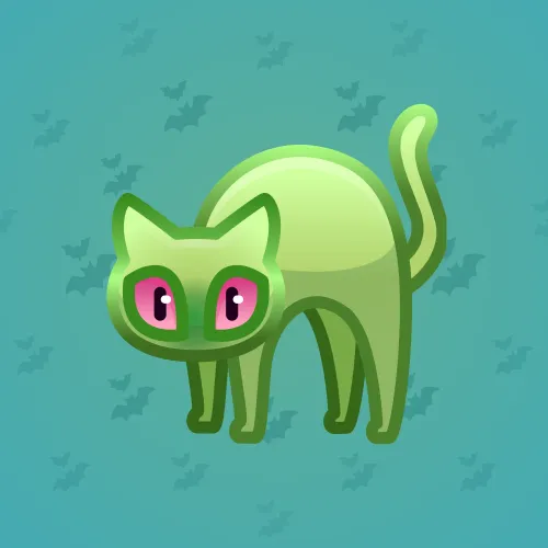 Scared Cat #12212