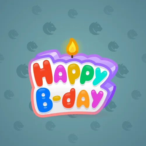 B-Day Candle #235781