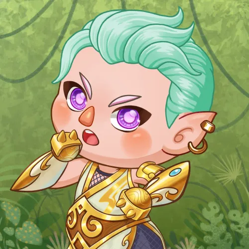 Elven Monk III #19