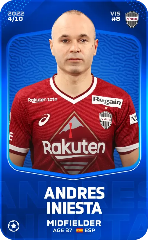 Andres Iniesta 2022-23 • Super Rare 4/10