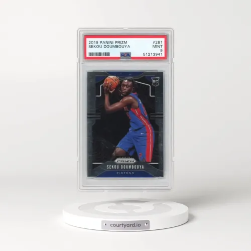 2019 Panini Prizm #261 Sekou Doumbouya (PSA 9 MINT)