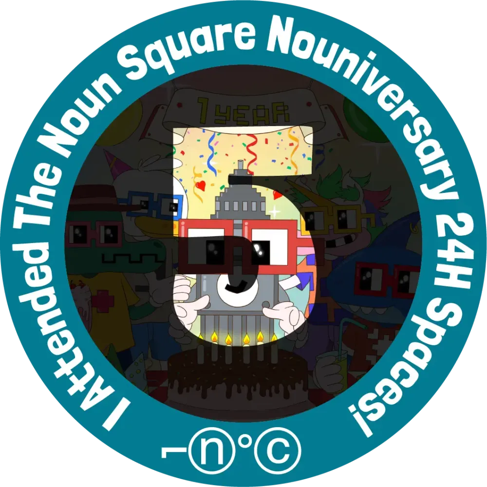 The Noun Square - Nouniversary 24hr Space 5/24 #5462499