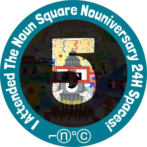 The Noun Square - Nouniversary 24hr Space 5/24 #5462499