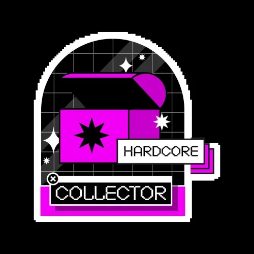 Hardcore Collector - MORCHI Achievement Badge #102624