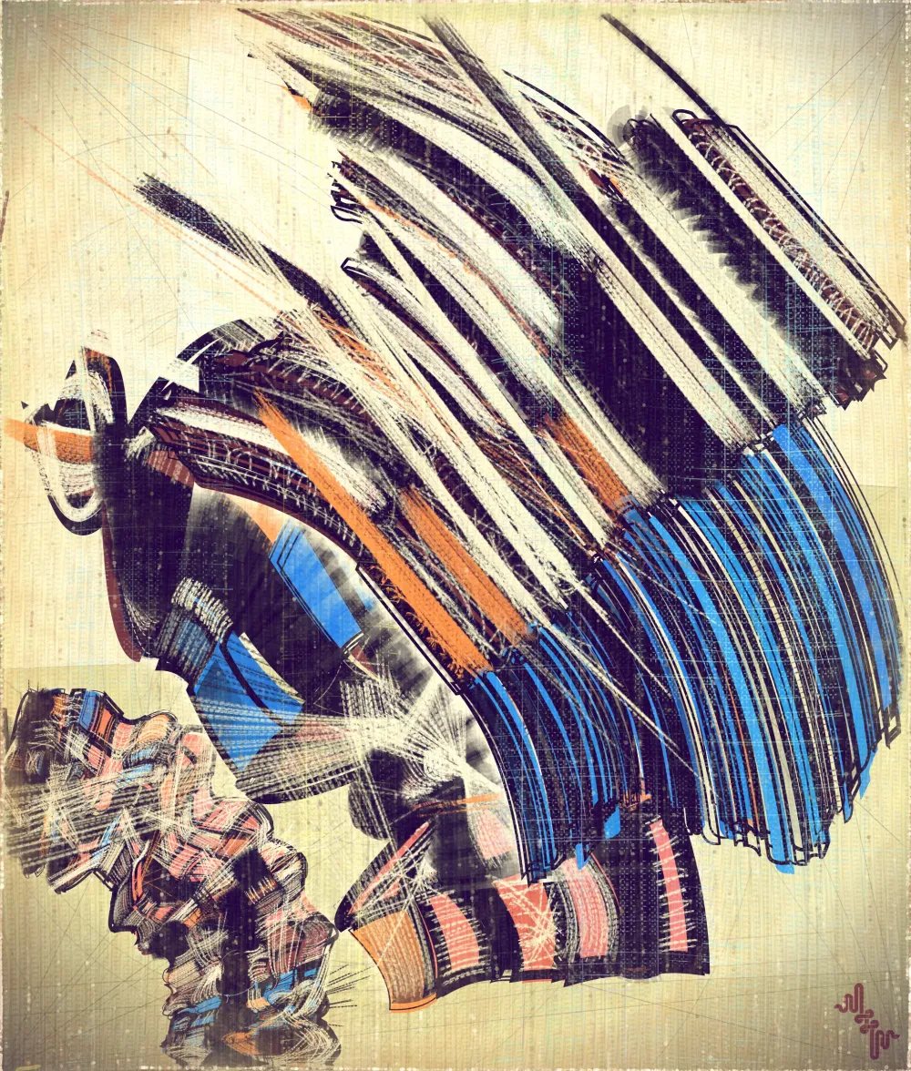 Amplitudes of Canvas #191
