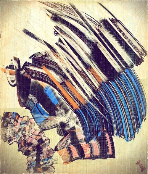 Amplitudes of Canvas #191