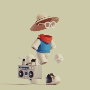 Invisible Friends 3D #2071
