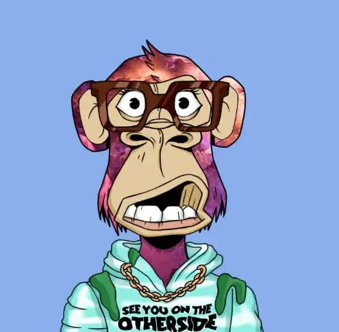 Dancing funny ape