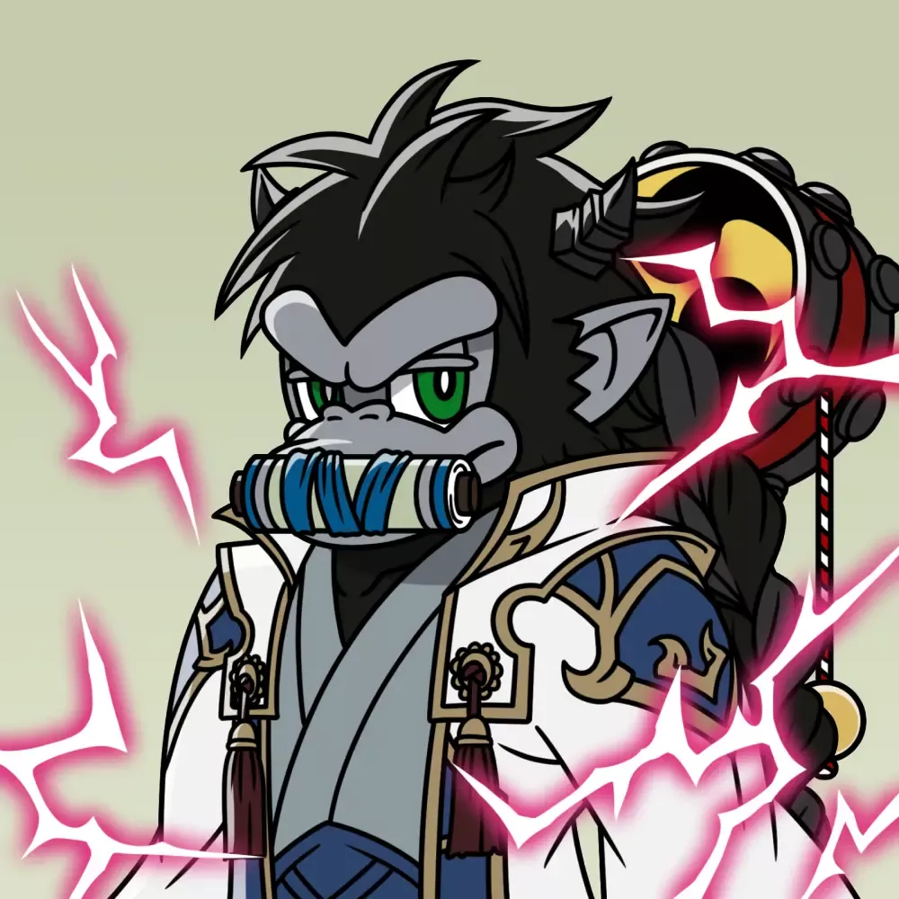 Neo Samurai Monkey #1685