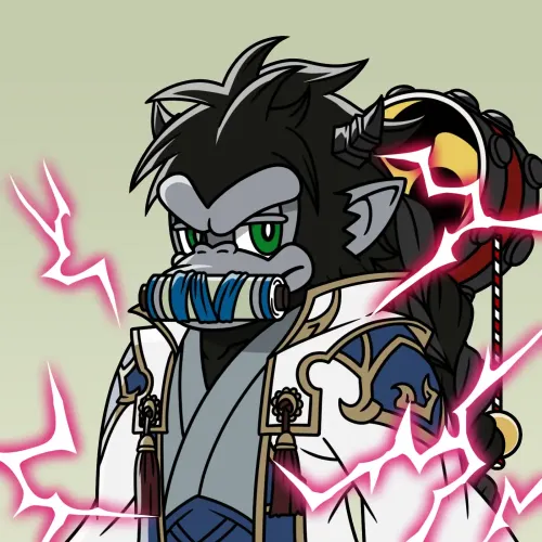 Neo Samurai Monkey #1685