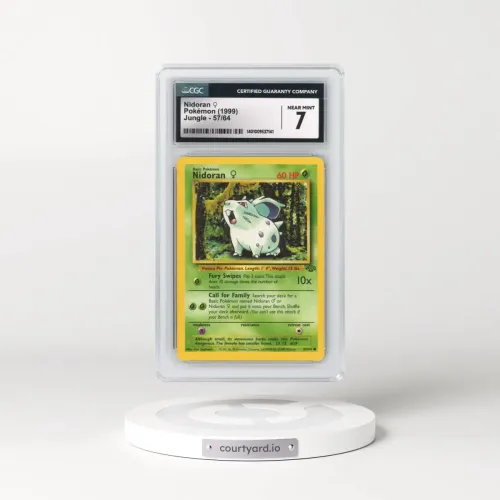 1999 Jungle #57/64 Nidoran ♀ (CGC 7 NM)