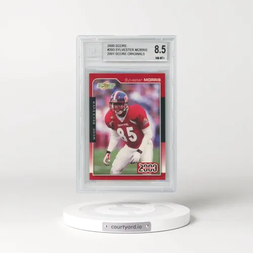 2000 Score #293 Sylvester Morris RC (BGS 8.5 NM-MT+)
