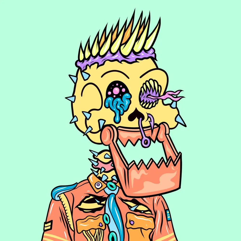 Toxic Skulls Club #1399