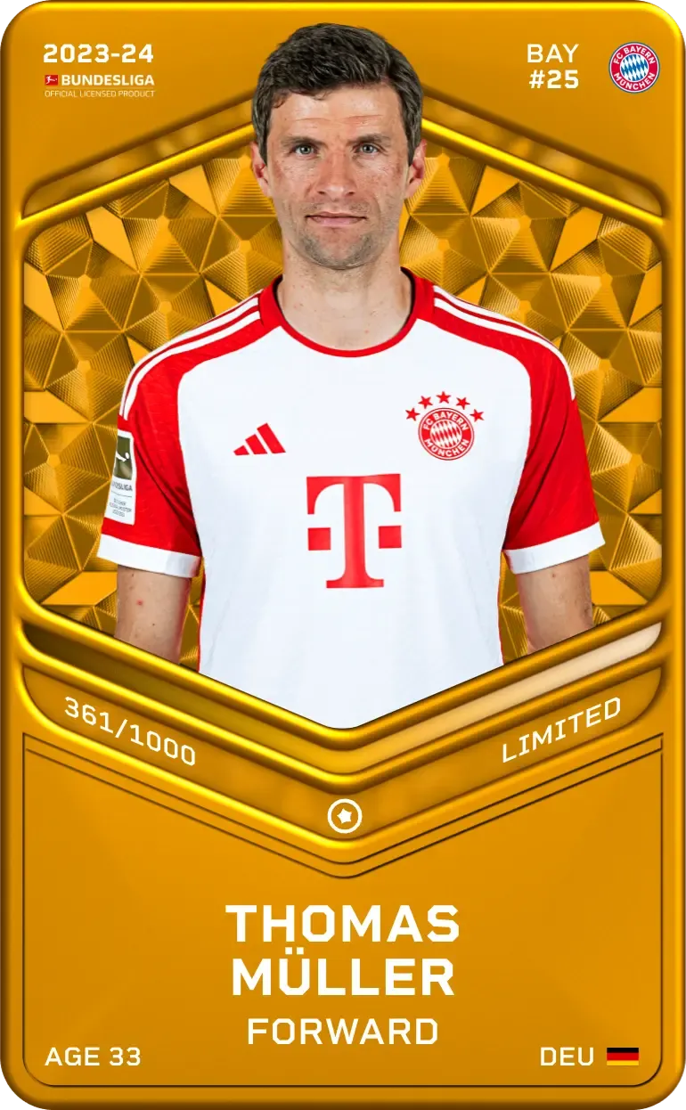 Thomas Müller 2023-24 • Limited 361/1000