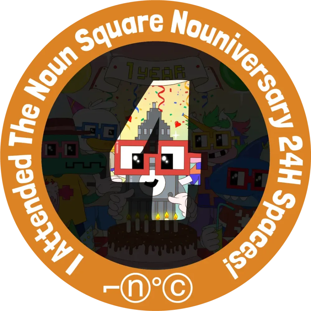 The Noun Square - Nouniversary 24hr Space 4/24 #5462425