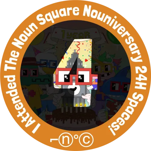 The Noun Square - Nouniversary 24hr Space 4/24 #5462425