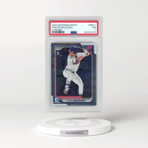 2024 Bowman Draft #BDC1 Travis Bazzana - Chrome (PSA 7 NM)