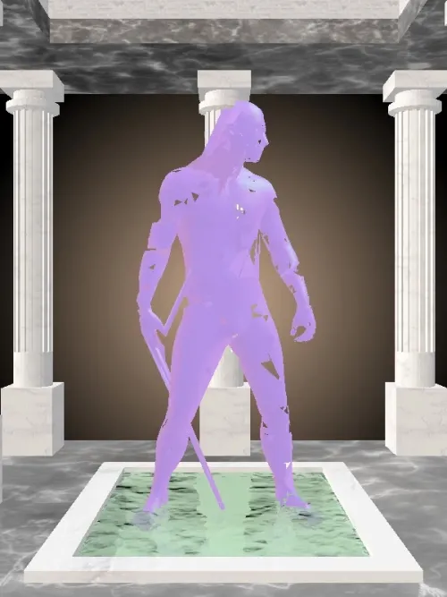 The Shooter Bright Purple Man #1163