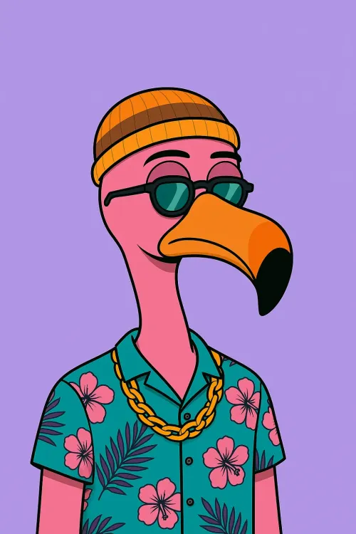 Bored Flamingo #6