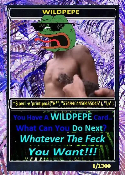 WILDPEPE | Series 3 Card 49