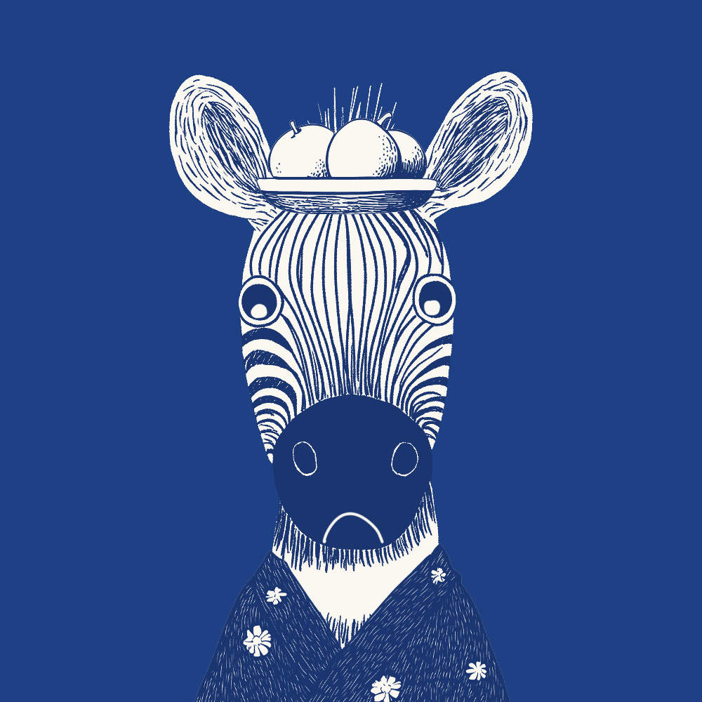 Zoolini - Zebra #7527