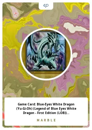 GameCard:Blue-EyesWhiteDragon(Yu-Gi-Oh)(LegendofBlueEyesWhiteDragon-FirstEdition(LOB))Col:YGO-LOB-001 #58729