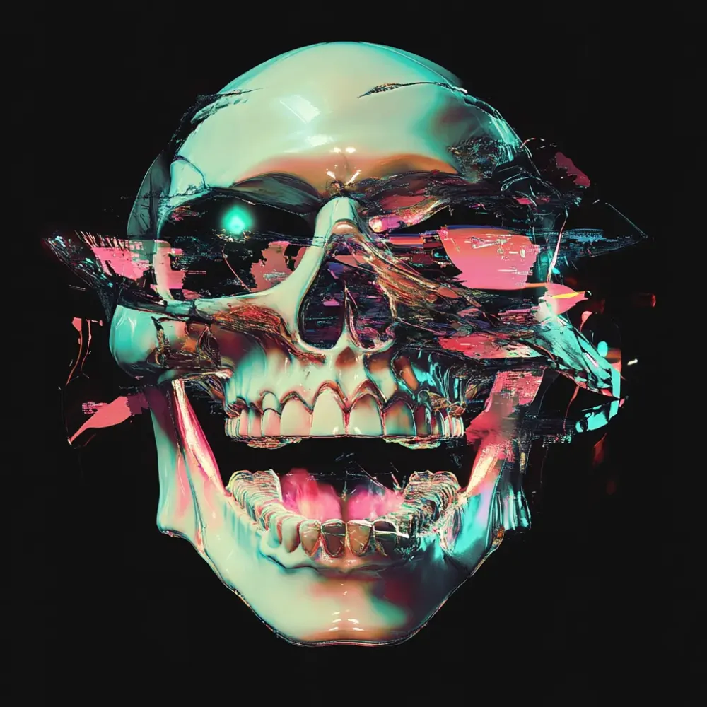 Glitch Skulls #333
