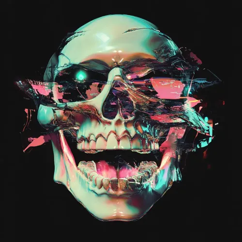 Glitch Skulls #333