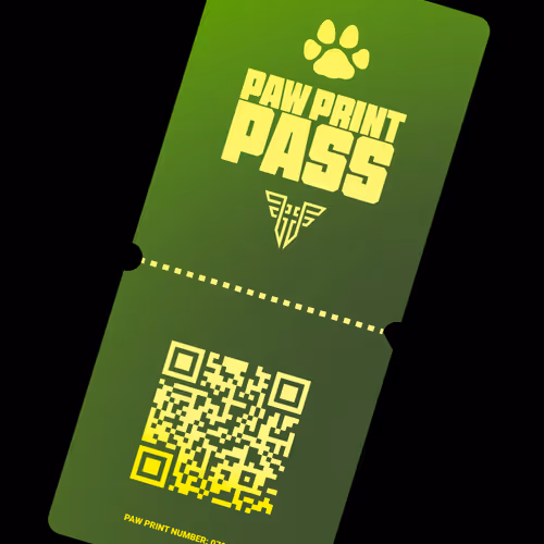 Paw Print Pass #791