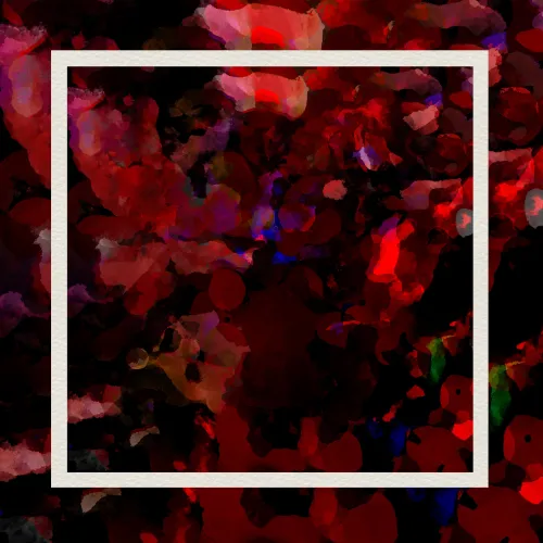 Moonlit Red Flowers #5
