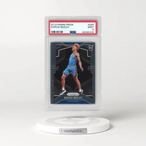 2019 Panini Prizm #289 Darius Bazley (PSA 9 MINT)