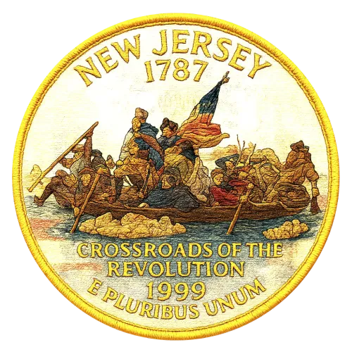 3/56 New Jersey State Quarter Patch #3