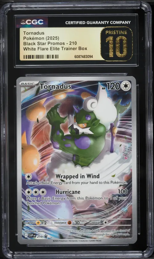 2025 #210 Tornadus CGC 10 Pristi