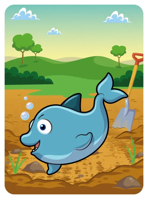 Determined Dolphin #12164