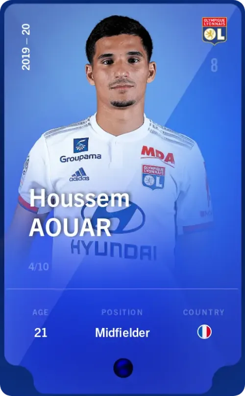 Houssem Aouar 2019-20 • Super Rare 4/10