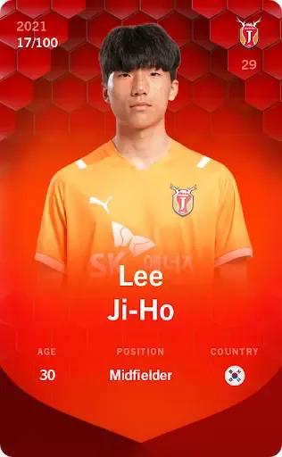 LeeJi-Ho2021-22•Rare17/100 #114660688714301385802053833900070761048575776562068643484673699674768531997587