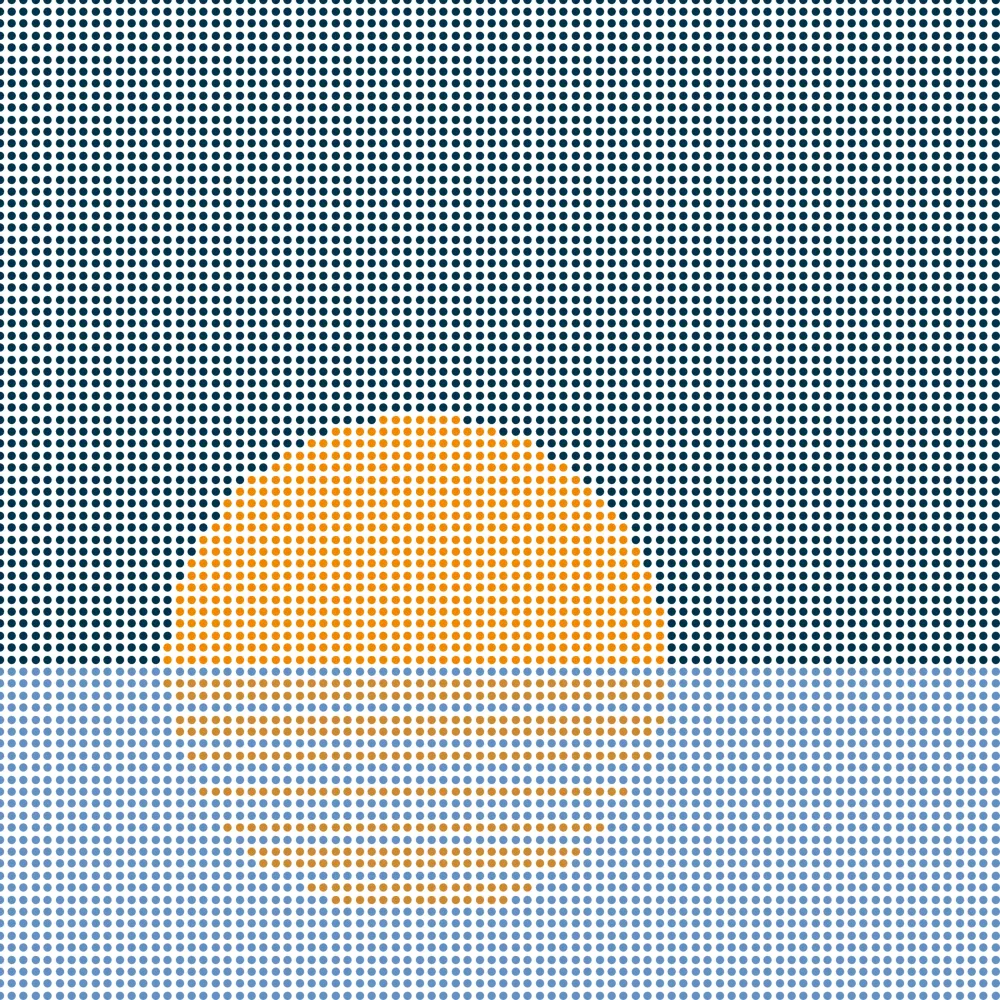 Stipple Sunsets #235