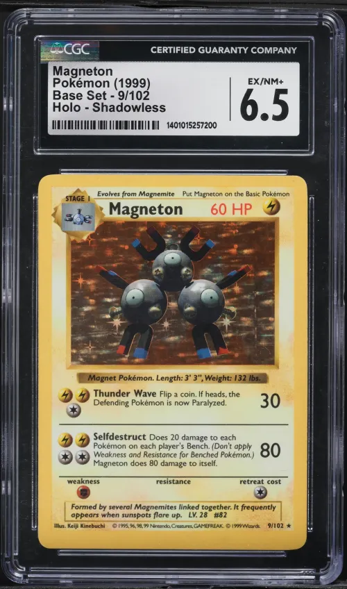 1999 #9 Magneton-Holo CGC 6.5 Ga
