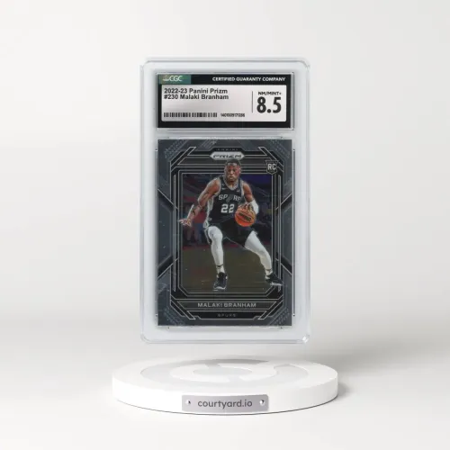 2022 Panini Prizm #230 Malaki Branham (CGC 8.5 NM-MT+)