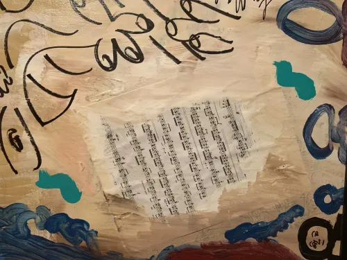 "The Score, Wynton Marsalis Collage Tribute" #1319984