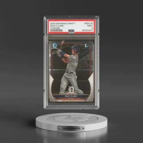 2023 Bowman Draft #BDC76 Max Clark - Chrome (PSA 9 MINT)