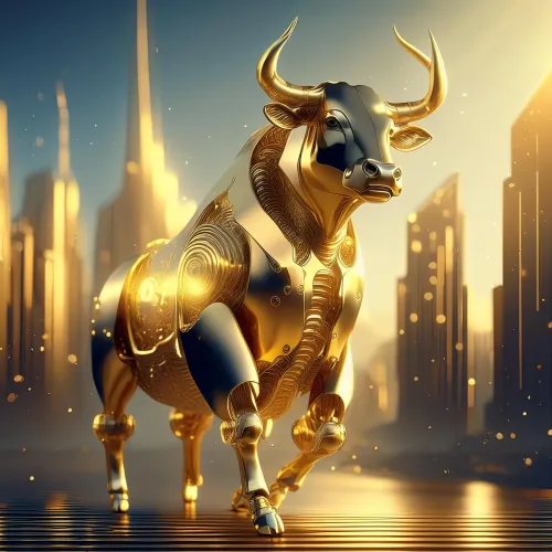 GOLD  BULL#73