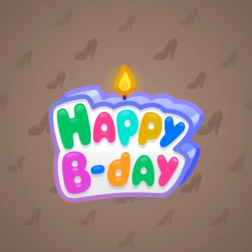 B-Day Candle #171634