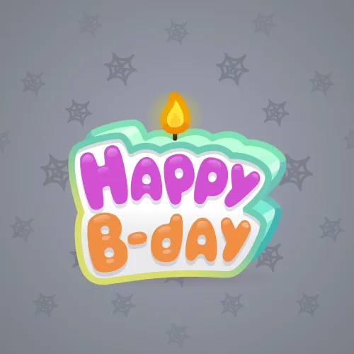 B-Day Candle #156528