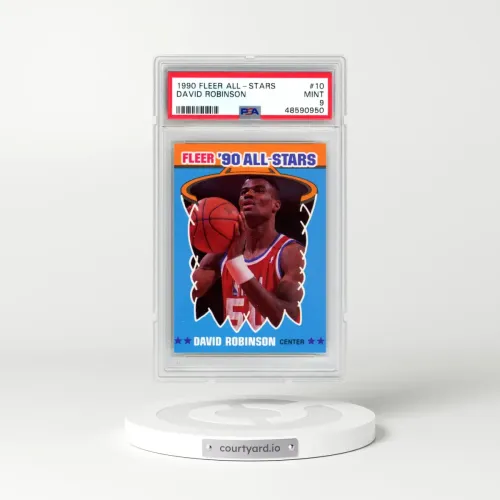 1990 Fleer All-Stars #10 David Robinson (PSA 9 MINT)