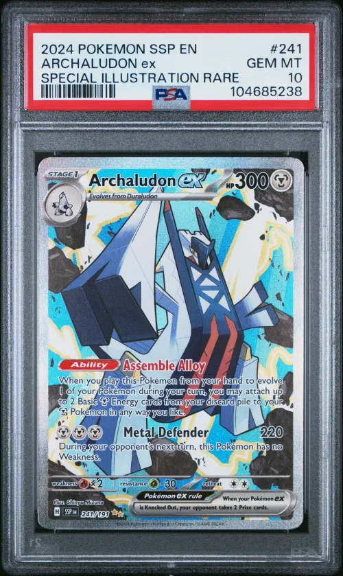 2024 #241 ARCHALUDON EX PSA 10 P