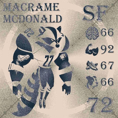 Macrame Mcdonald #8116