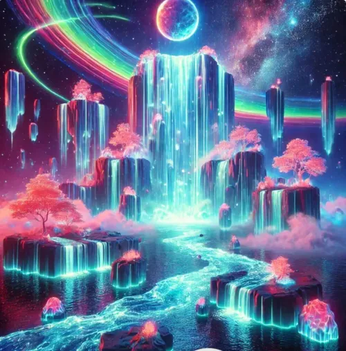 Neon Falls #1