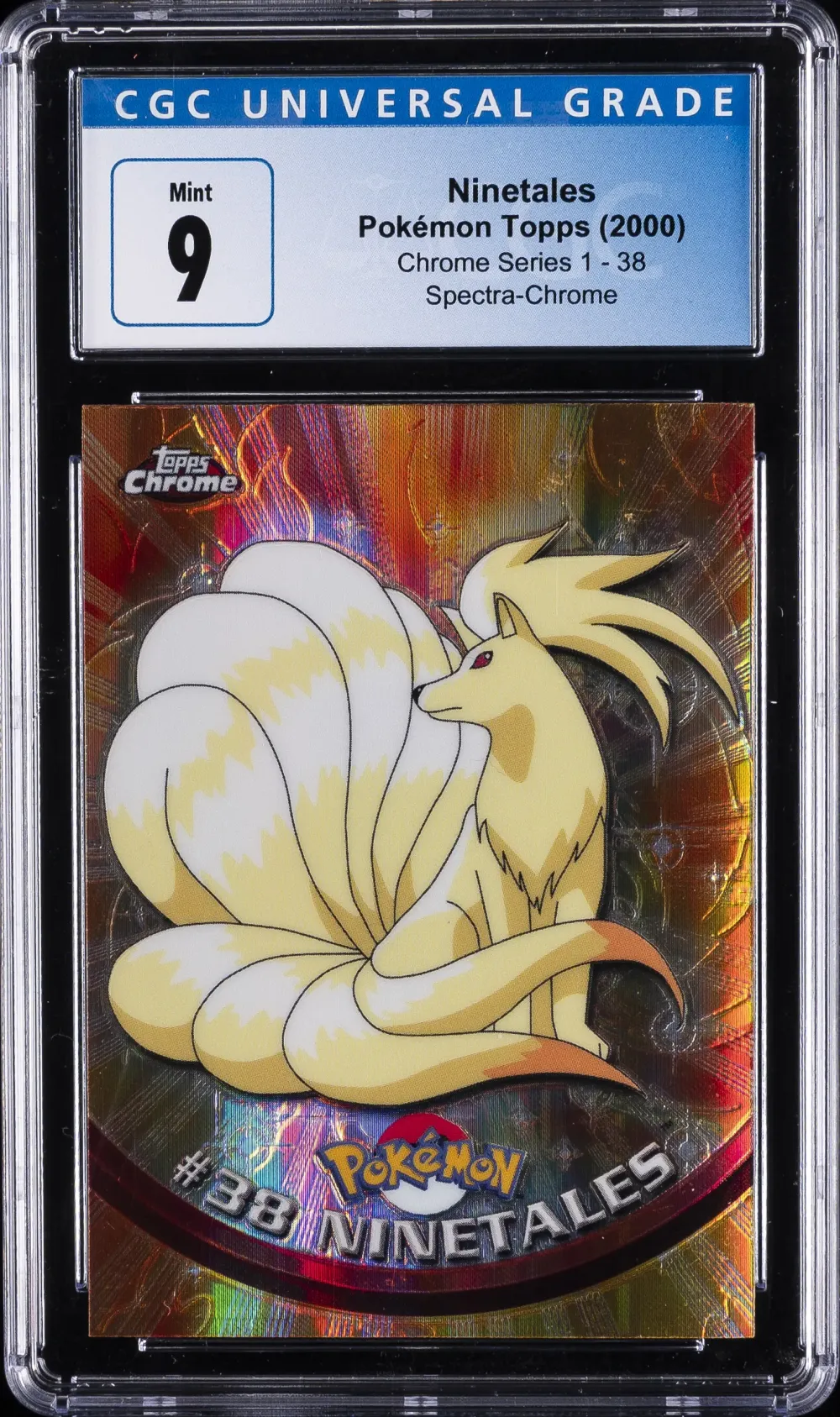 2000 #38 Ninetales CGC 9 Topps C