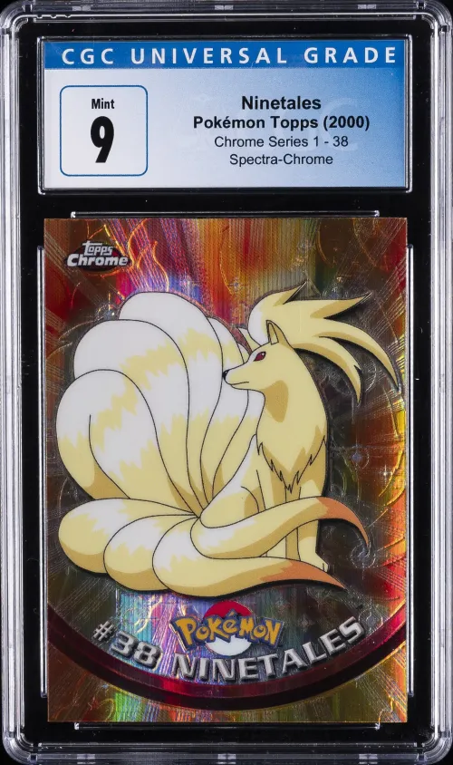 2000 #38 Ninetales CGC 9 Topps C